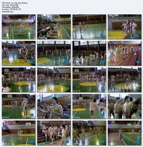 Hip-Hip Natura - Rodzinny nudyzm wideo DVD na siłowni | Family nudism DVD video in the gym Hip-Hip Natura - Rodzinny nudyzm wideo DVD na siłowni | Family nudism DVD video in the gym