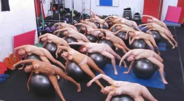 Aerobik wideo nagie młode dziewczyny | Video aerobics naked young girls Aerobik wideo nagie młode dziewczyny | Video aerobics naked young girls