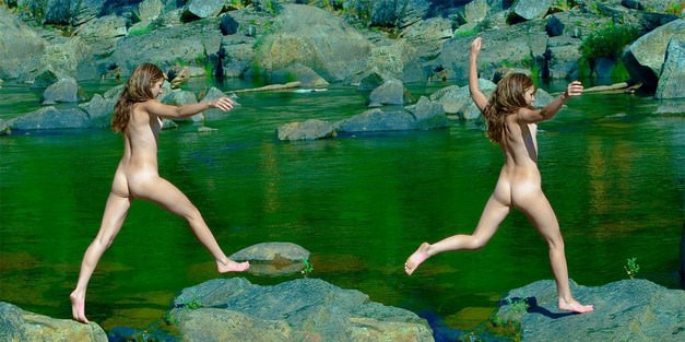 Wideo nudystów młode dziewczyny kąpią się w wodospadzie | Video nudists young girls bathe in the waterfall Wideo nudystów młode dziewczyny kąpią się w wodospadzie | Video nudists young girls bathe in the waterfall