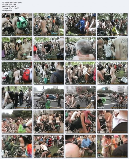 Nudystów sport, wyścig rowerowy przez miasto | Nudist sport, bicycle race through the city Nudystów sport, wyścig rowerowy przez miasto | Nudist sport, bicycle race through the city